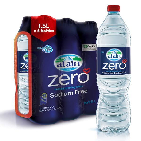 Al Ain Zero - Sodium Free 1.5 x 6 Bottles
