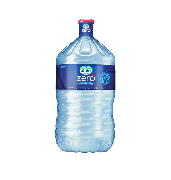 Al Ain Water Zero 4 Gallon - Alainwater